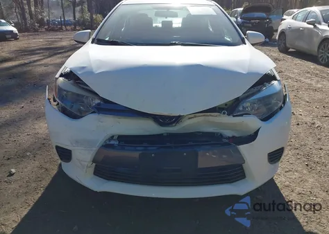 2015 Toyota Corolla Le z USA, uszkodzony, nr VIN 2T1BURHE0FC420115